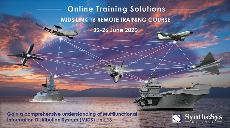 MIDS Link 16 Remote Training Course - 22-26 June 2020.